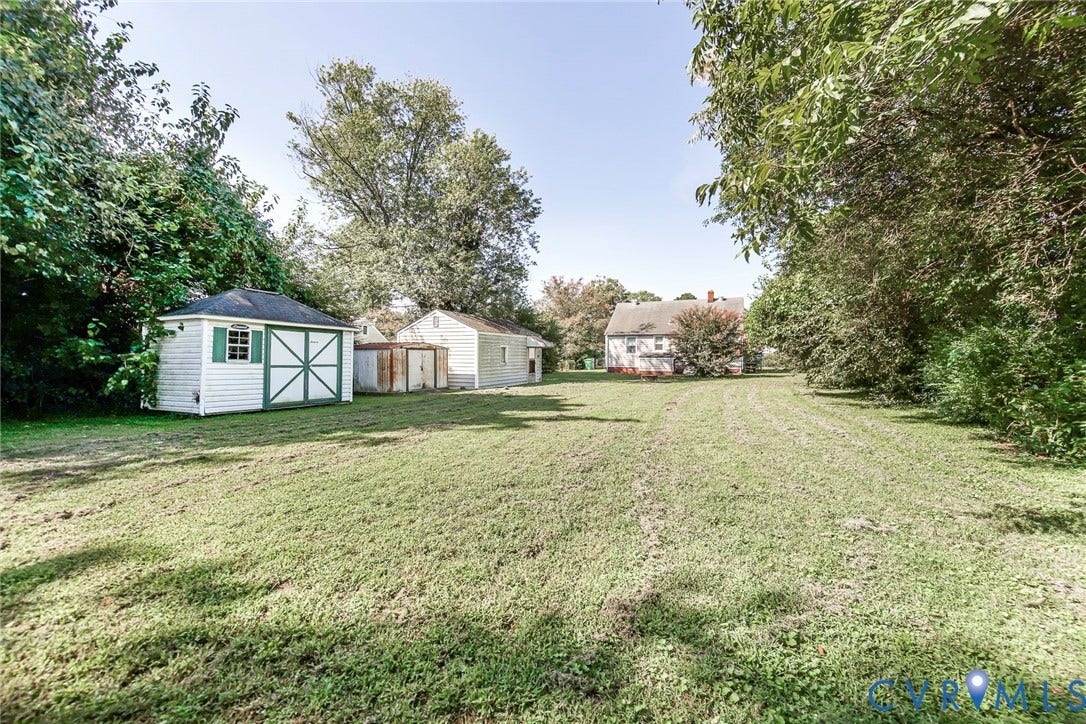 Large Fenced in Backyard