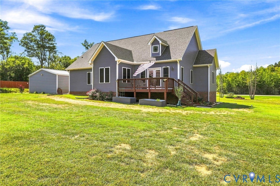 4774 Bell Road, Powhatan, VA 23139 Back Yard