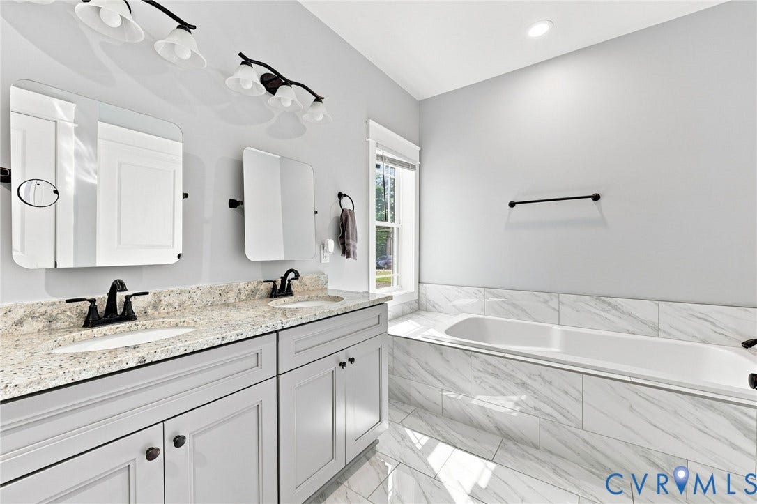 4774 Bell Road, Powhatan, VA 23139 Double Vanity & Soaking Tub