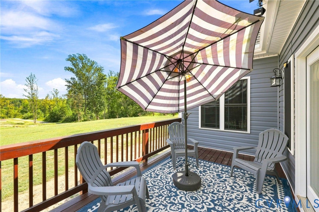 4774 Bell Road, Powhatan, VA 23139 16'6"x9' Deck