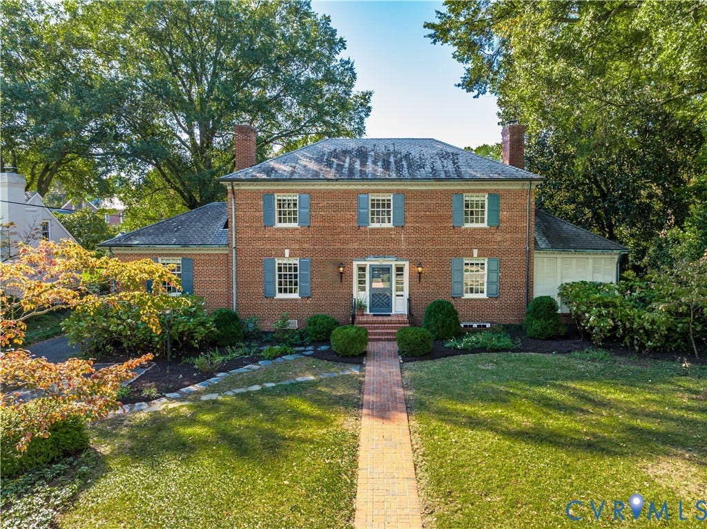 3905 Dover Road, Richmond, VA 23221 Handsome brick and slate