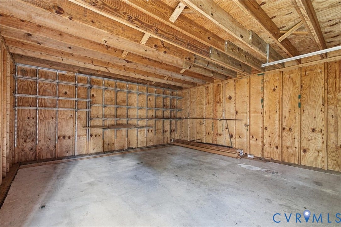 5407 Kralan Court, Chester, VA 23831 Interior of Detached Workshop