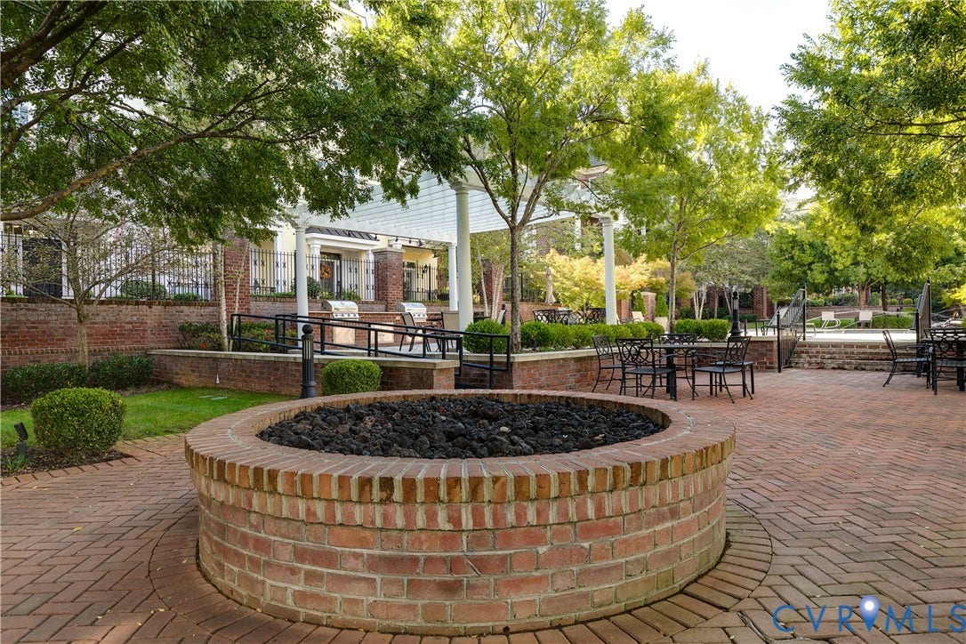 239 Finial Avenue, Henrico, VA 23226 Fire pit
