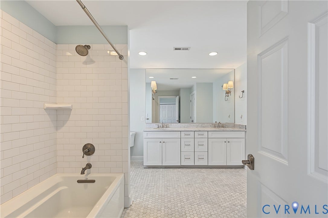 239 Finial Avenue, Henrico, VA 23226 Primary bath #2, marble finishes