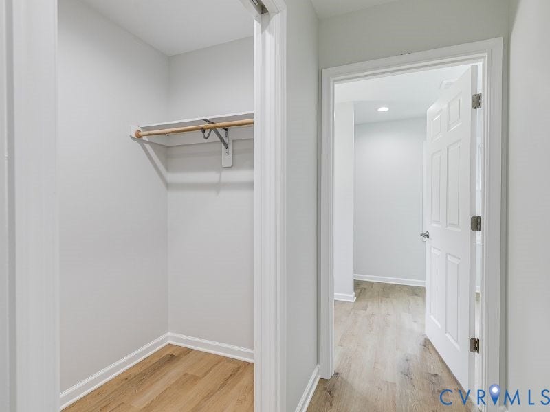 Primary walk-in closet