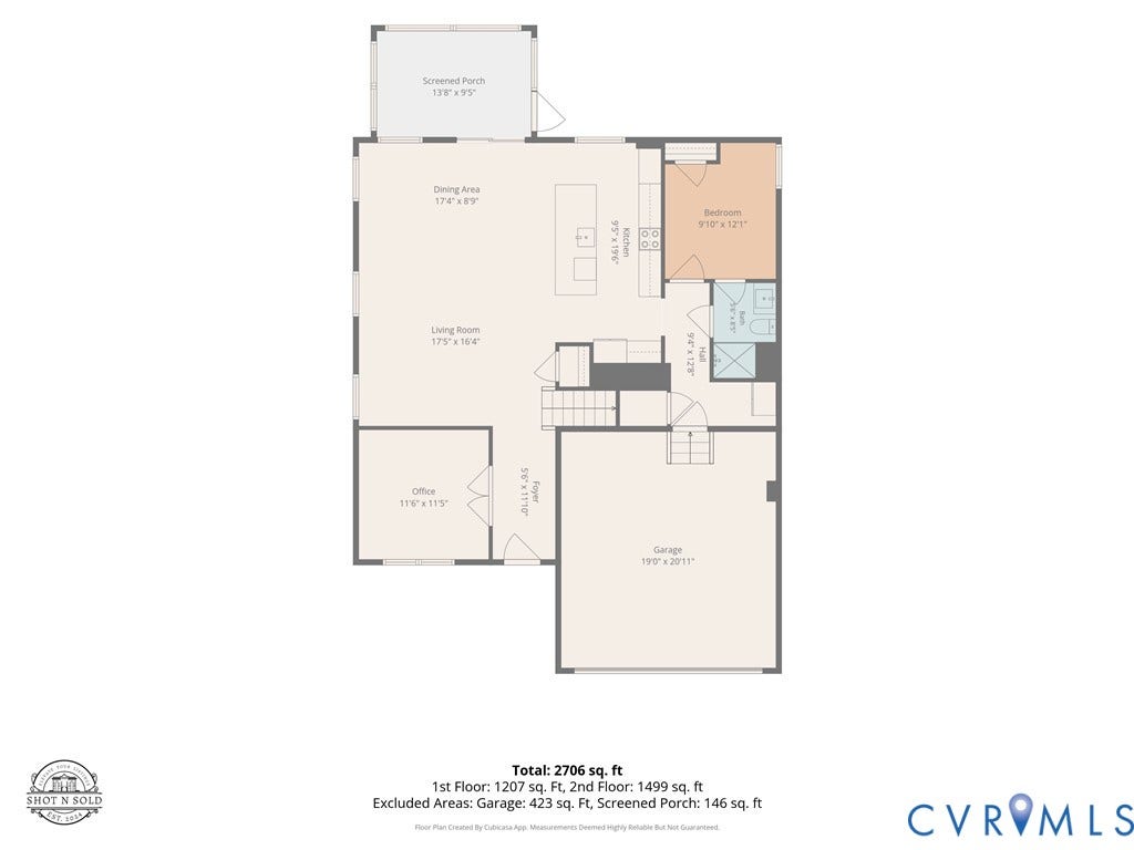 1961 Enon Station Drive, Chester, VA 23836 Floor plan