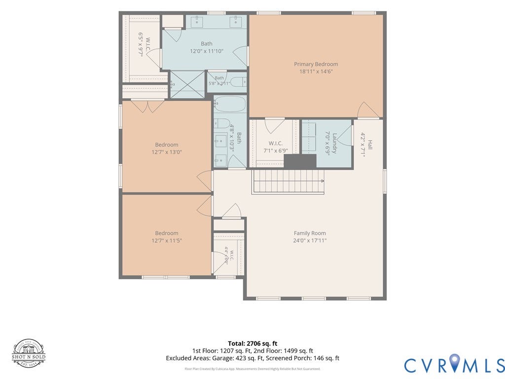 1961 Enon Station Drive, Chester, VA 23836 Floor plan