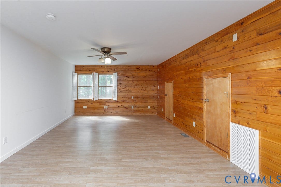 6464 Anderson Highway, Powhatan, VA 23139 Large Bedroom with Ceiling Fan