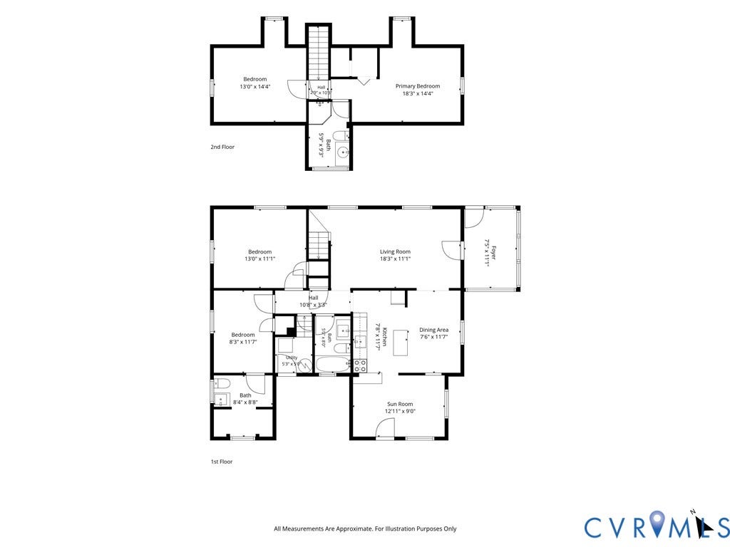 5108 Forest Hill Avenue, Westover Hills Area, Richmond, VA 23225 Floor plan