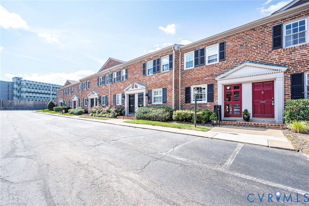 Classic brick townhome