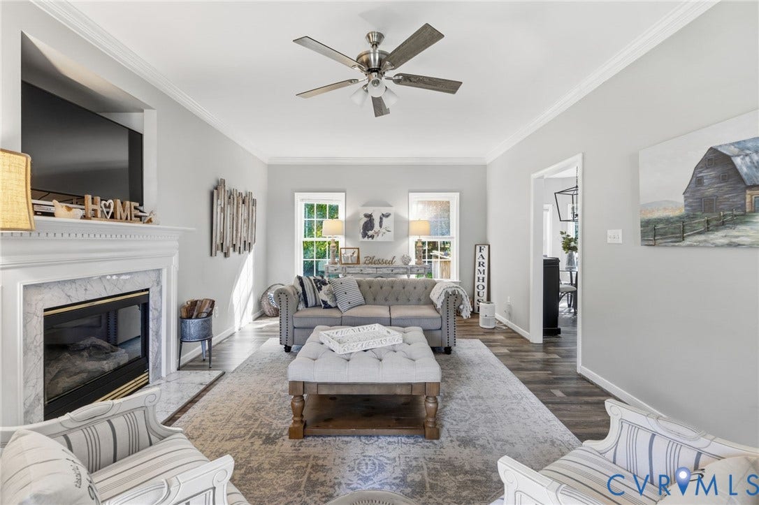 11119 Sweetbay Arbor Place, Chester, VA 23831 Vaulted Ceiling adds to fabulous space