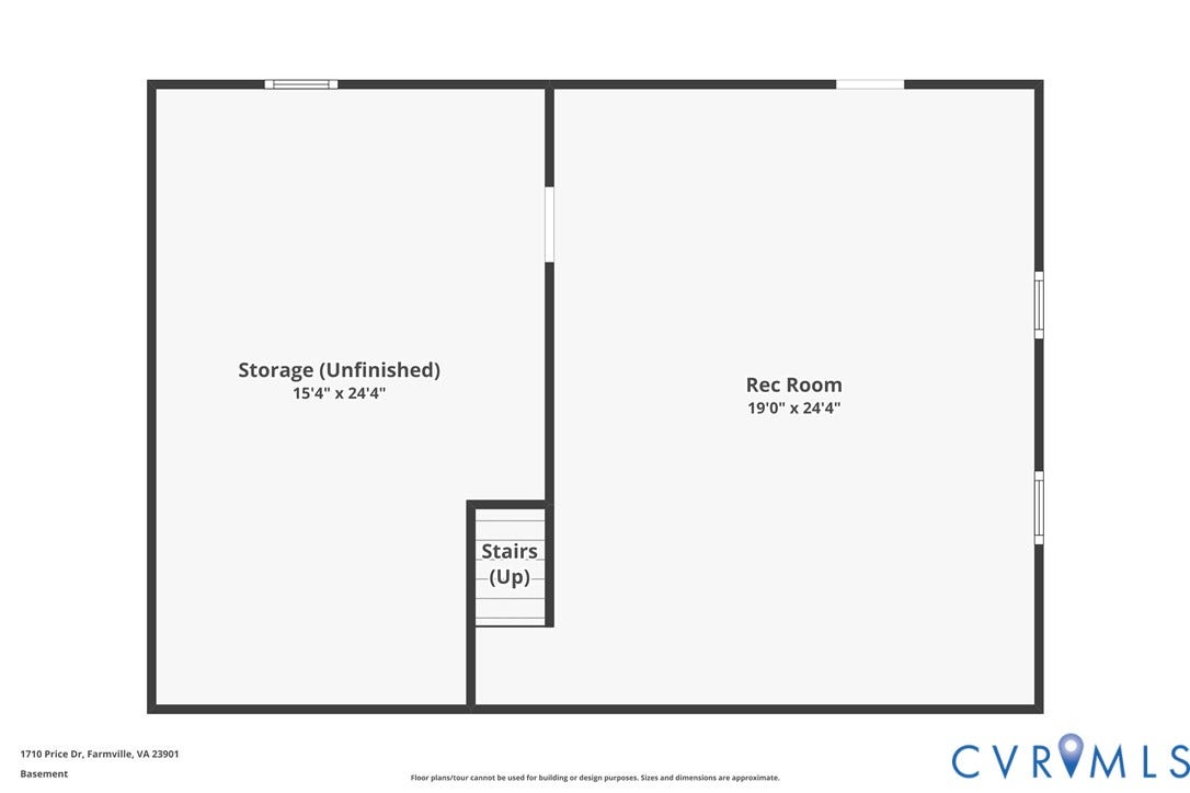 Basement dimensions