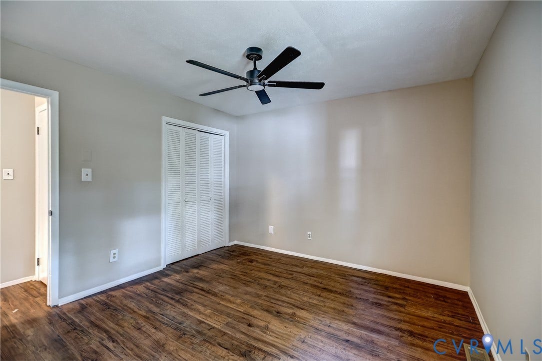 6100 Meadwood Circle, Hopkins Rd Corridor, Richmond, VA 23234 Large, louvered, double door closet in Primary!