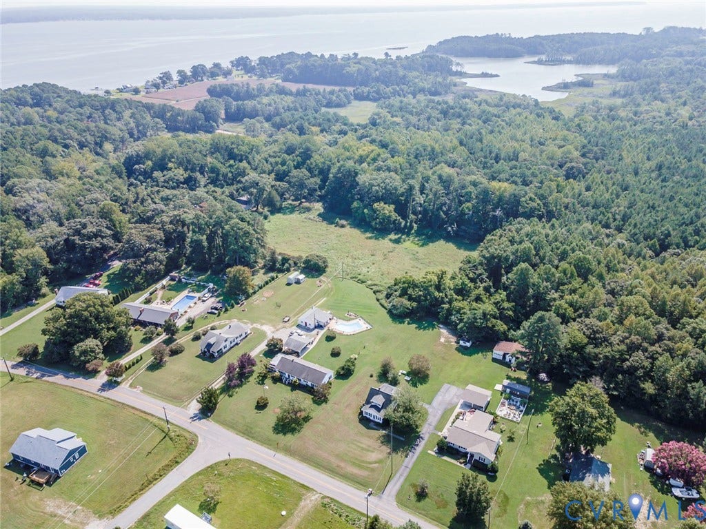 4912 Water View Road, Water View, Jamaica, VA 23180 Expansive wooded and cleared acreage with water access
