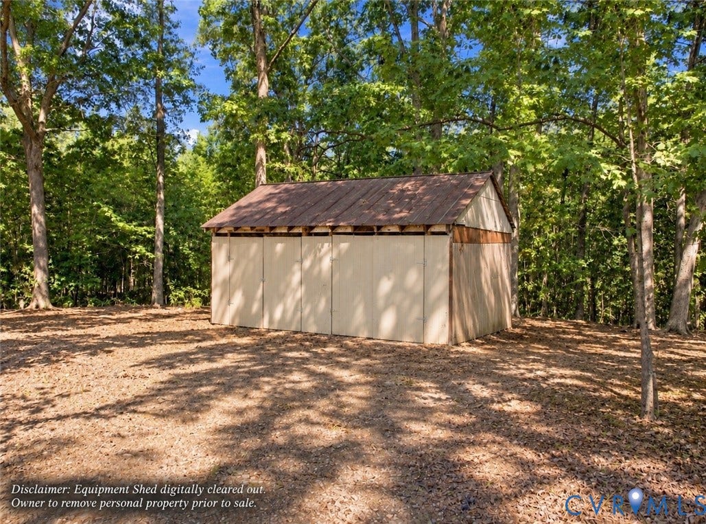 480 sq. ft. Equipment Shed
