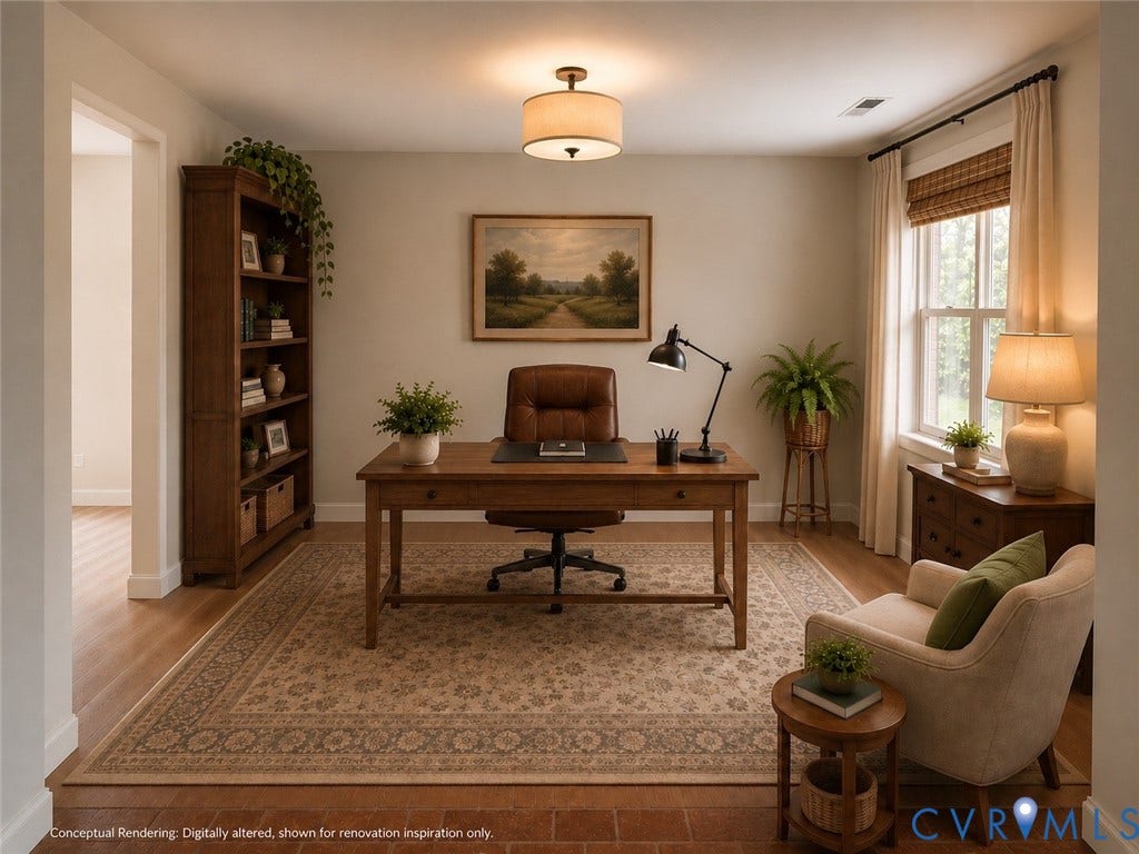 Virtually updated & staged