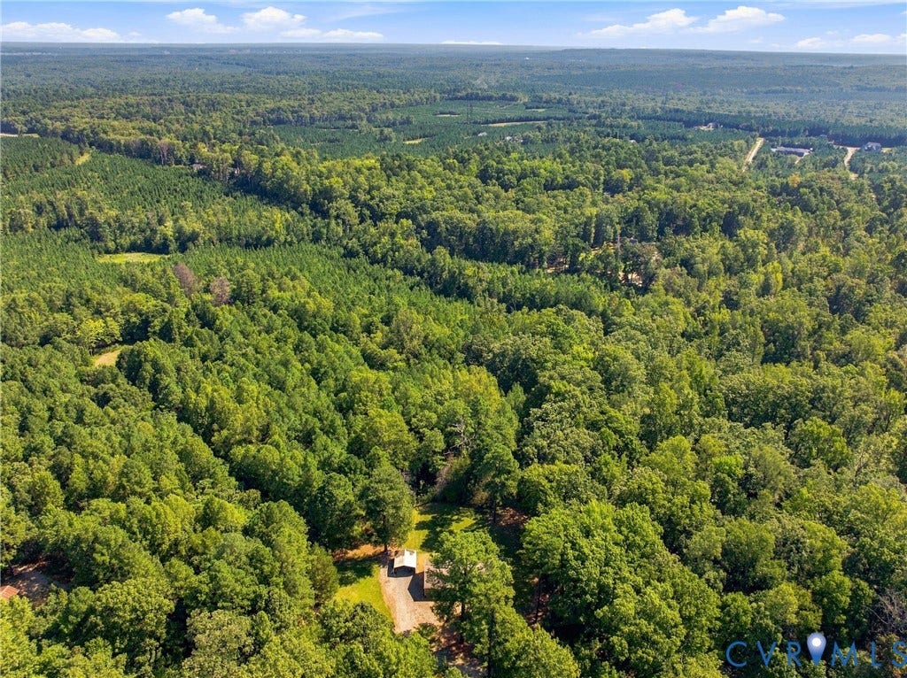 Looking North East over the property.