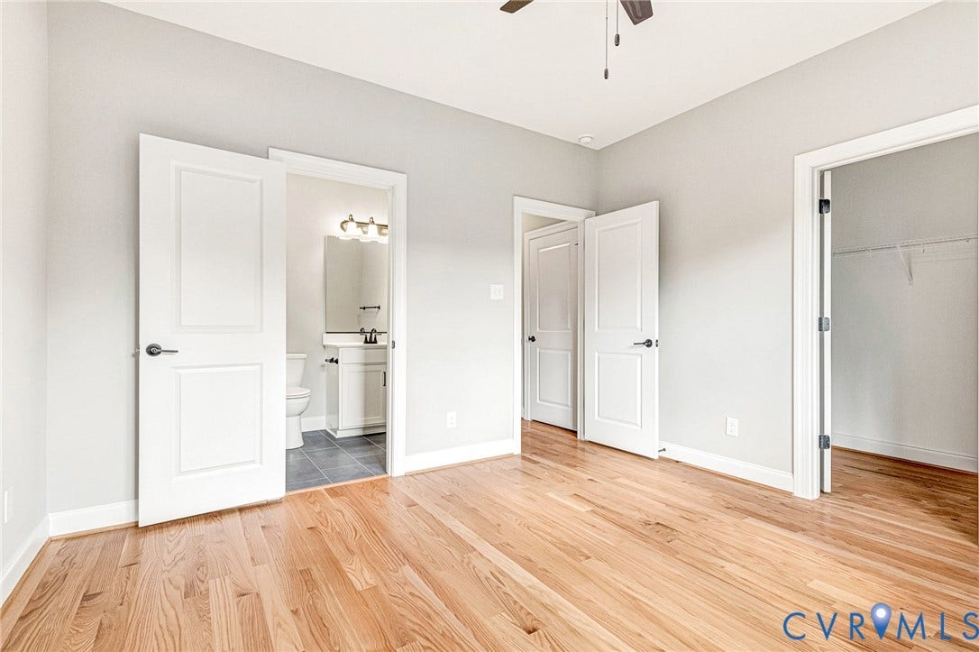 310 E 33rd Street, Swansboro West, Richmond, VA 23224 Hardwood flooring and light gray walls