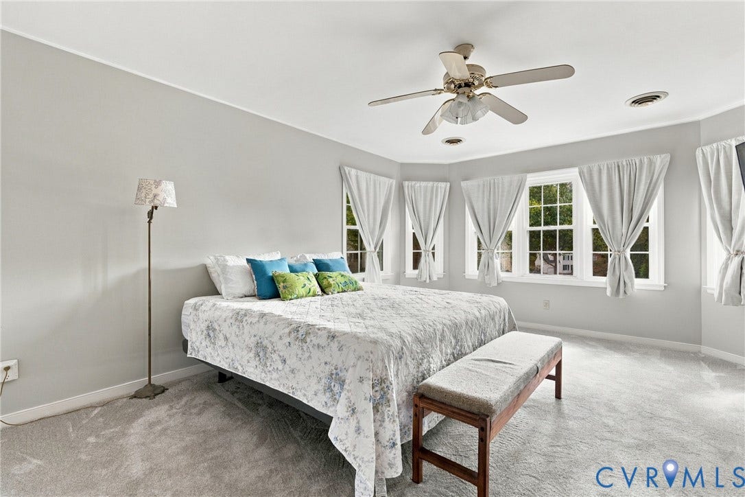 10904 Krossridge Circle, Brandon, North Chesterfield, VA 23236 2nd Floor Primary Bedroom-one of 2 Primary Bedrooms