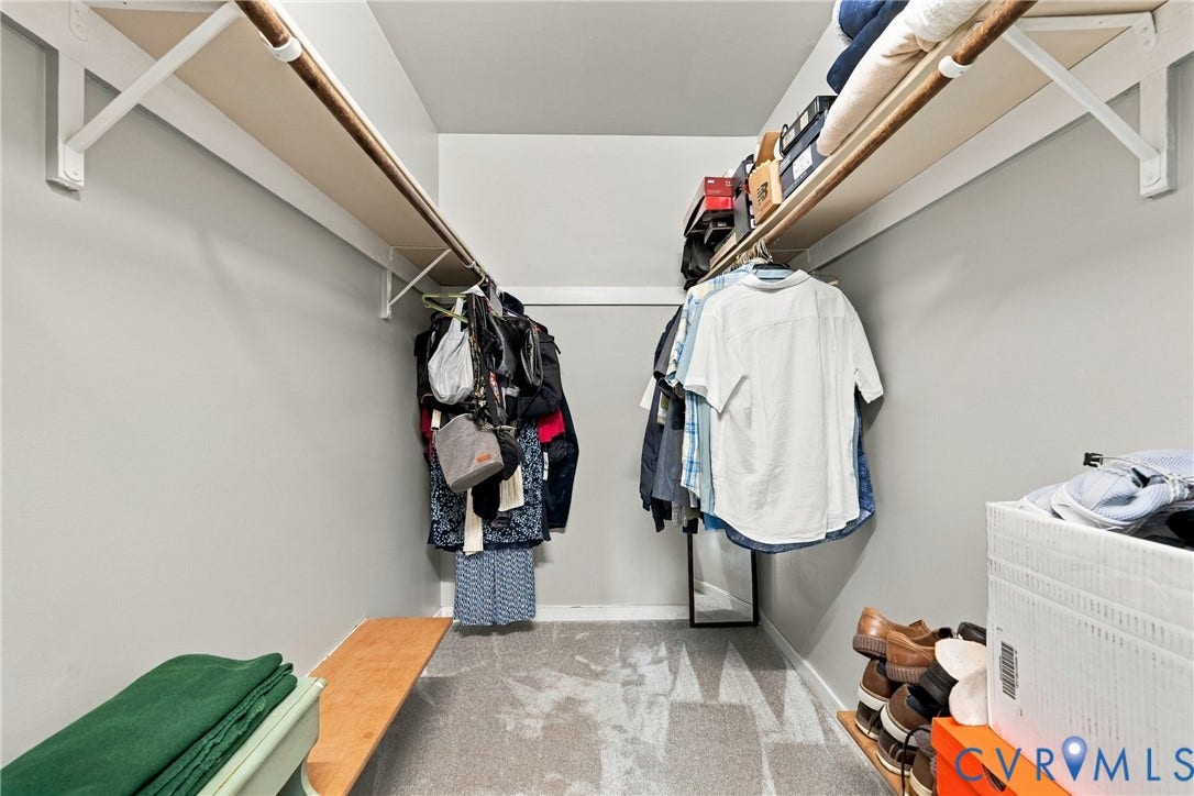 10904 Krossridge Circle, Brandon, North Chesterfield, VA 23236 Large walk in closet in Primary Bedroom
