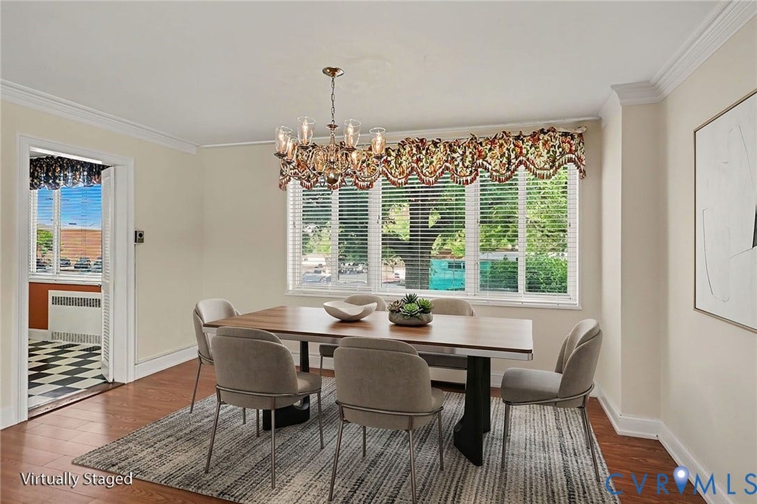 5100 Monument Avenue, #214, Willow Lawn, Henrico, VA 23230 Virtually staged