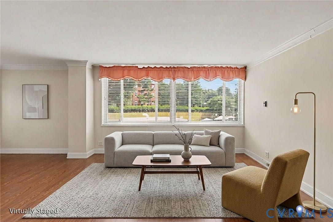 5100 Monument Avenue, #214, Willow Lawn, Henrico, VA 23230 Virtually staged