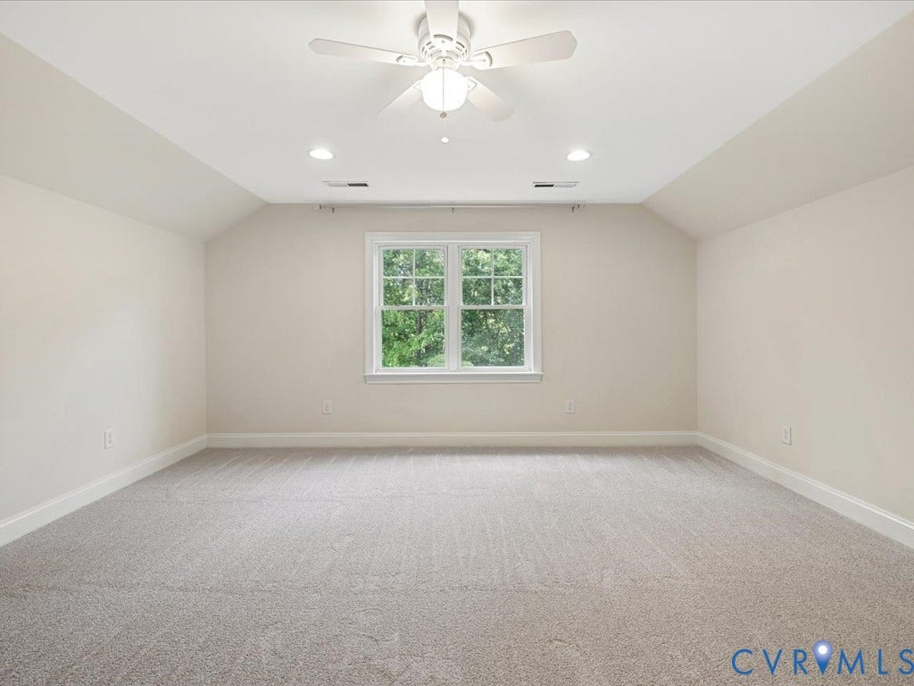 1706 Bridgewater Bluff, Goochland, VA 23102 Finished 3rd Floor; Bonus Space/Potential 7th BR