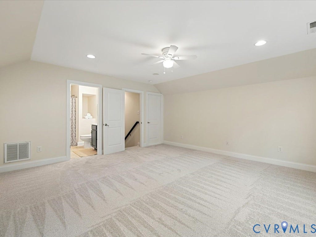 1706 Bridgewater Bluff, Goochland, VA 23102 Finished 3rd Floor; Bonus Space/Potential 7th BR