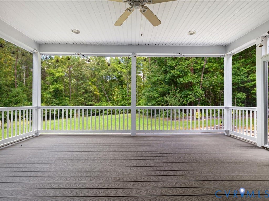 1706 Bridgewater Bluff, Goochland, VA 23102 Screened-In Deck