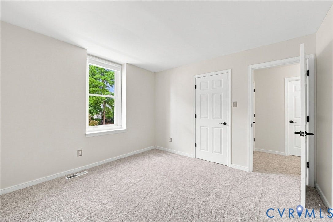 4509 Vienna Woods Place, Innsbrook, Henrico, VA 23060 White walls with carpet flooring