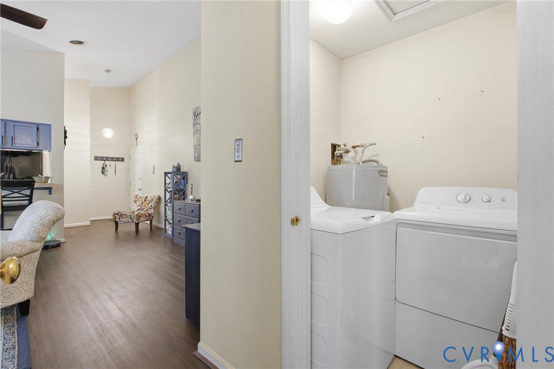 Dedicated laundry area