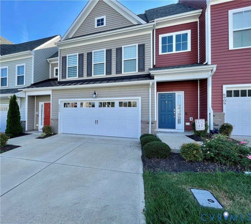 6905 Leire Lane, Chesterfield, VA 23832 Stone accents on the facade