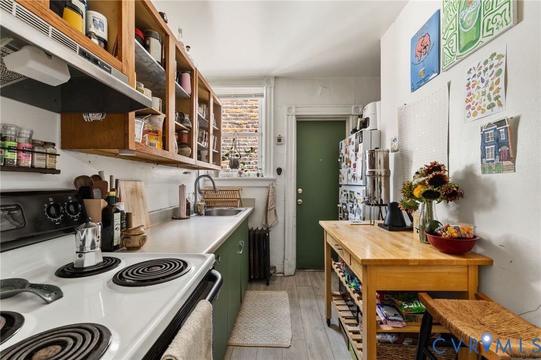 1523 Floyd Avenue, The Fan, Richmond, VA 23220 Upper kitchen
