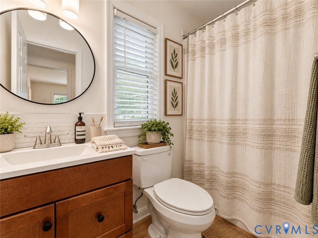 4504 Heritage Woods Lane, Heritage Woods, Midlothian, VA 23112 Main Bathroom Virtually Staged