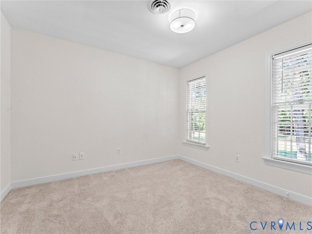 4504 Heritage Woods Lane, Heritage Woods, Midlothian, VA 23112 3rd Bedroom features New Carpet/Lighting