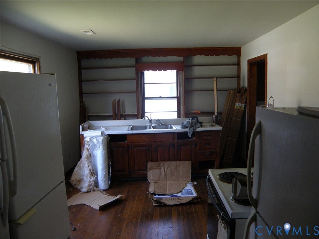 4519 Cranford Avenue, McGuire Area, Richmond, VA 23224 Beautiful Wood Floors; Kitchen Sink Unit