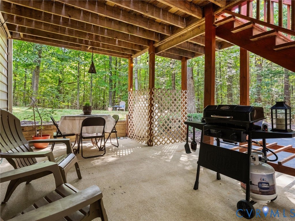 4305 Obscurity Lane, Mattox Woods, Powhatan, VA 23139 OUTDOOR LIVING