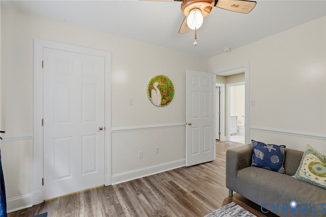 11150 Hames Lane, Glen Allen, VA 23059 Bedroom #4 - other view, walk up access to attic through closet