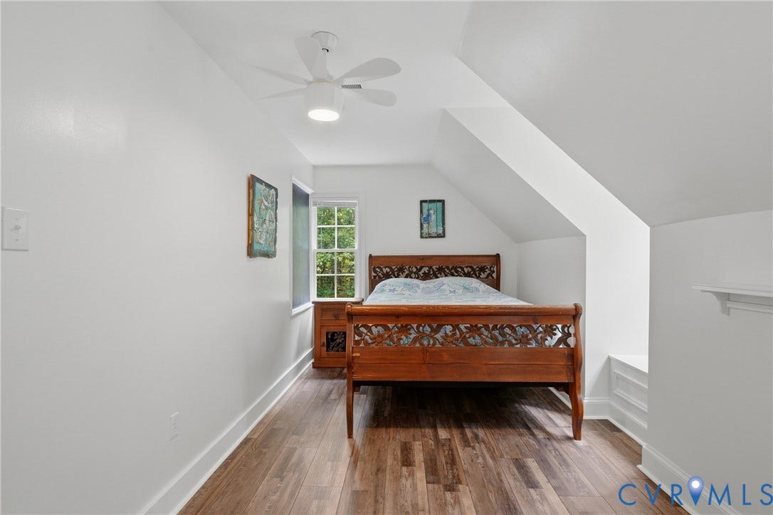 11150 Hames Lane, Glen Allen, VA 23059 Bedroom #7 - LVP flooring and ceiling fan
