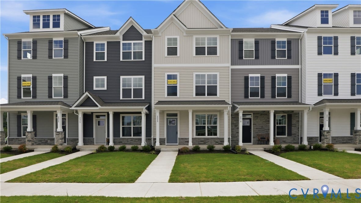 2423 Flora Boulevard, Townes At Arcadia, Henrico, VA 23231 This photo shows a similar floorplan and quality level to Eastwood Homes. Actual design selections and layout may vary.