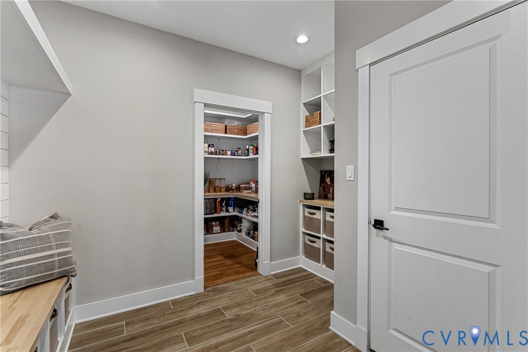 13003 Farrington Place Lane, Farrington Place, Hanover, VA 23059 Walk-in pantry with wood-finish flooring