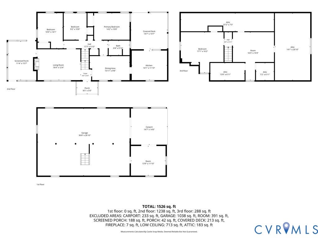 3577 Old Buckingham Road, Powhatan, VA 23139 Floor plan