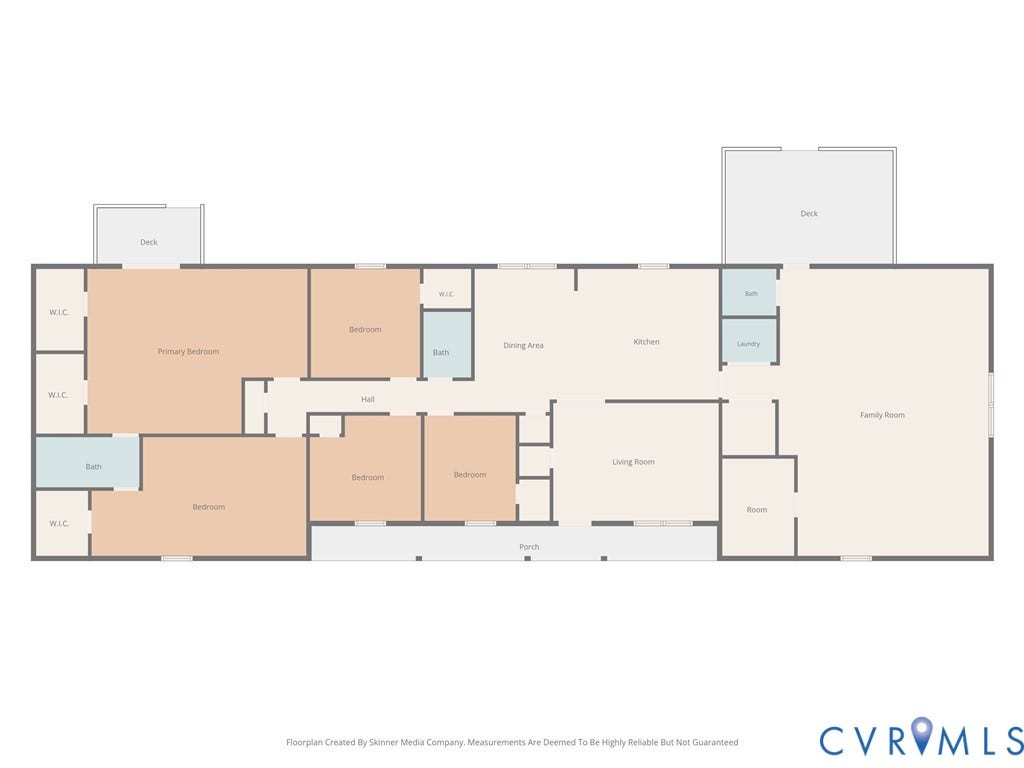 7621 Amelia Springs Road, Amelia, VA 23083 Floor plan