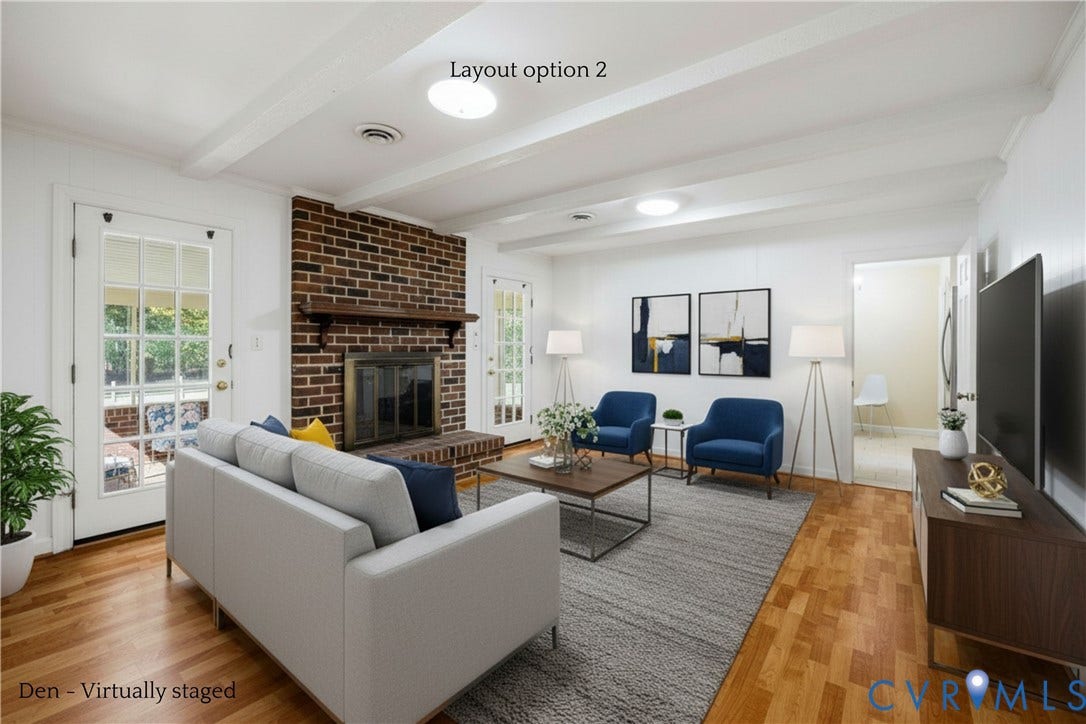 3356 Seaton Road, Petersburg, VA 23805 Another layout option (virtually staged)