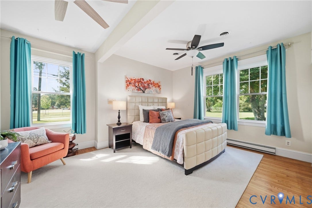 2406 McRae Road, Richmond, VA 23235 Comfortable main-level bedrooms make everyday living convenient and accessible.