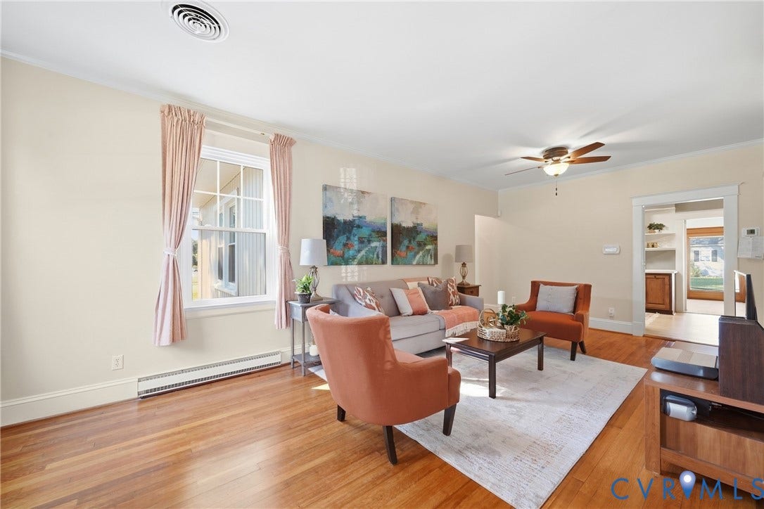 2406 McRae Road, Richmond, VA 23235 A comfortable living space designed for conversation, relaxation, and time together