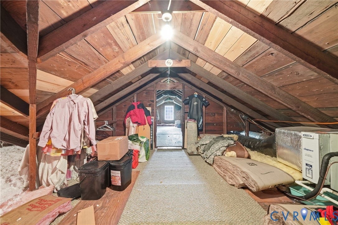 2406 McRae Road, Richmond, VA 23235 The walk-up attic offers generous storage and possibilities for future use.