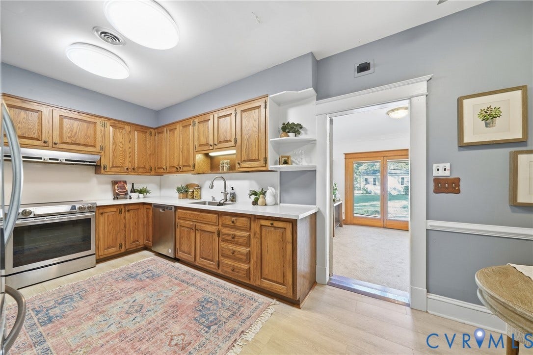 2406 McRae Road, Richmond, VA 23235 Easy access to the eat in kitchen and sunroom.