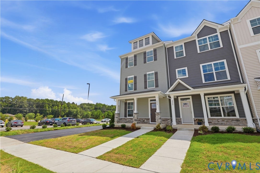 2419 Flora Boulevard, Townes At Arcadia, Henrico, VA 23231 This photo shows a similar floorplan and quality level to Eastwood Homes. Actual design selections and layout may vary.