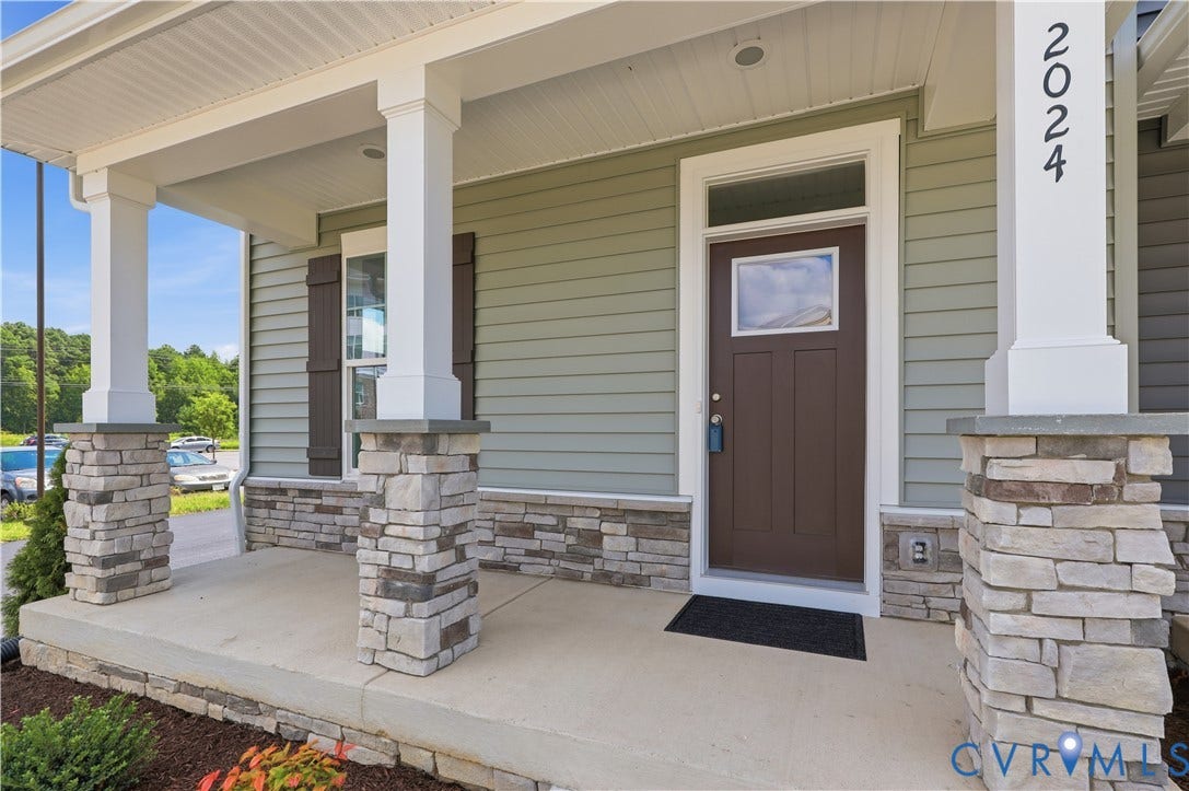 2419 Flora Boulevard, Townes At Arcadia, Henrico, VA 23231 This photo shows a similar floorplan and quality level to Eastwood Homes. Actual design selections and layout may vary.